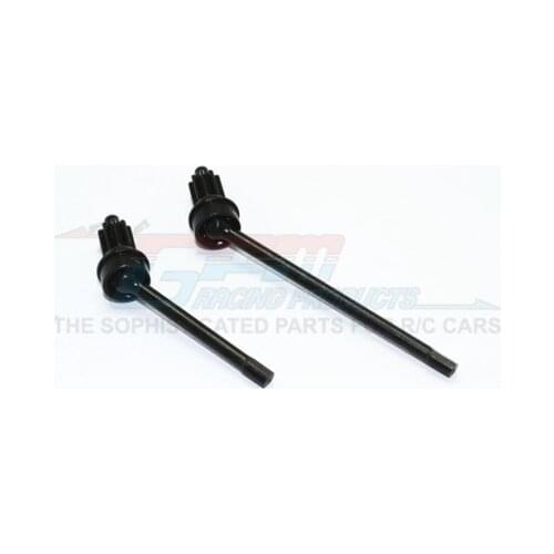STEEL # 45 FRONT CVD SHAFT - SET TRX44571 FOR TRAXXAS TRX-4 TRX4 82056-4 DEFENDER TRAIL CRAWLER