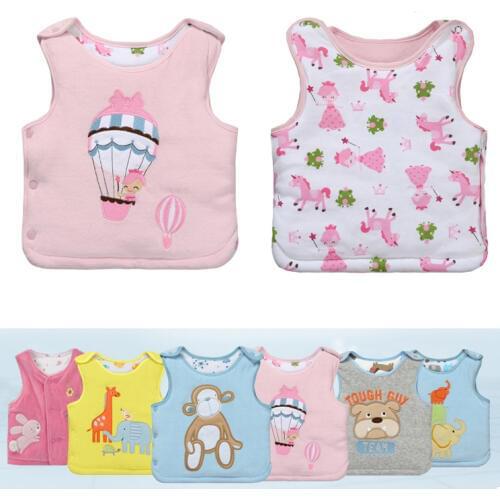 Y09 baby cotton vest Baby vest thick made of pure cotton In the autumn winter Male and female baby variety of optional