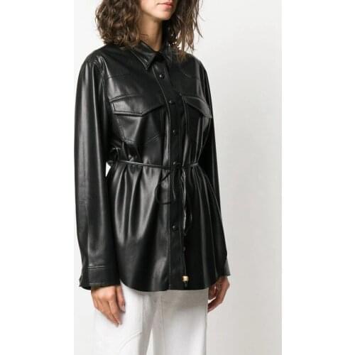 Женские кожаные куртки VNXIFM China At AliExpress