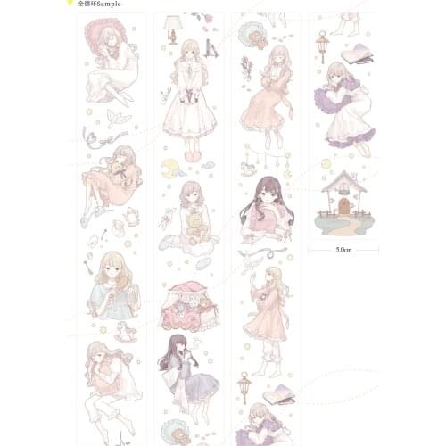 1 Loop Sweet Girl Masking Tape Sample Goodnight Dorothy Pet 100cm