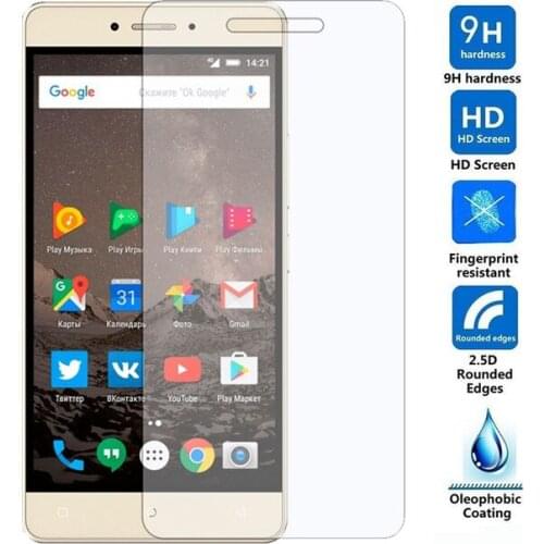 10pcs/lot 2.5D Tempered Glass Original 9H Explosion-proof LCD Protective Film Screen Protector for Highscreen Power Ice Max