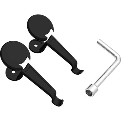 2pcs ABS Tesla Model 3 2021 Front Trunk For Tesla Model 3 2021 Front Trunk Screw Cover Trunk Hook Car Modification Accessories