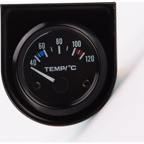 52mm Electric Water Temperature Gauge Sensor Motorcycle Car Number & Pointer