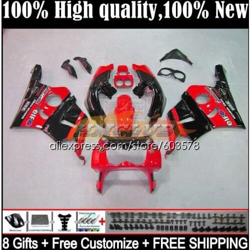 CBR400RR For HONDA NC23 CBR400 RR 1988 1989 1990 1991 1992 1993 32CL.91 CBR 400RR 400 RR 88 89 90 91 92 93 Fairing Red black