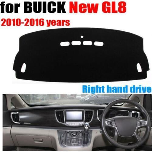 Car dashboard covers mat for Buick new GL8 2010-2016 Deluxe edition Right hand drive dashmat pad dash cover auto accessories