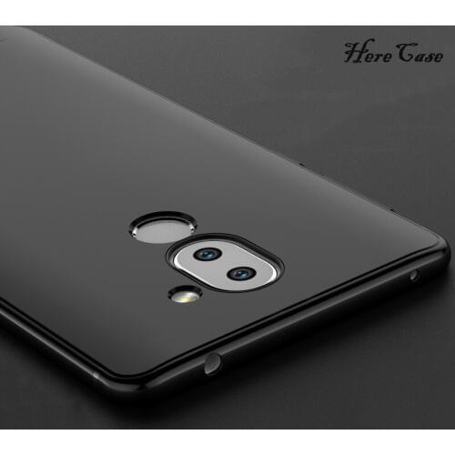 HereCase For Huawei Honor 6X Case Soft Silicone Slim Matte Cover For Huawei Mate 9 Lite GR5 2017 Phone Cases