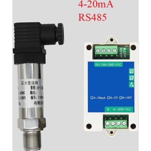 4-20mA RS485 stainless steel Pressure transmitter 0-70Mpa 700bar M20*1.5 thread pressure sensor