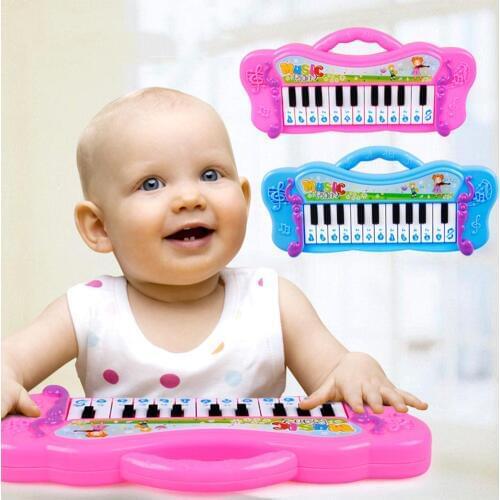 Kids Mini Electronic Piano Keyboard Musical Toy with 7 Pre-loaded Demo Songs