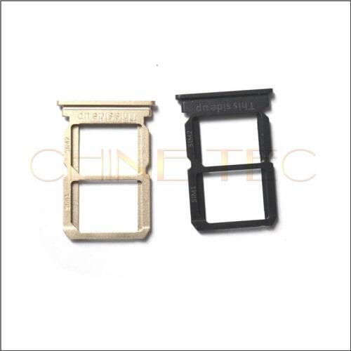 For One Plus oneplus 5 5T A5000 Dual SIM Card Holder Slot Tray For One Plus 1+ 5 5T Adapter replacement parts