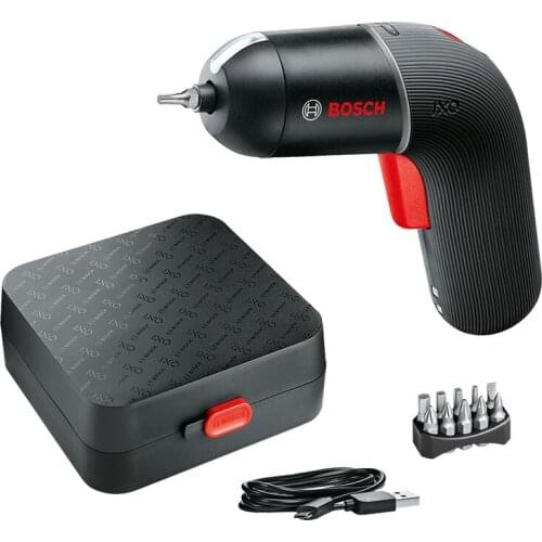 Bosch Electric Screwdriver Electric Batch Rechargeable Screwdriver Mini Automatic Tightening Machine Electric Tool Household ixo
