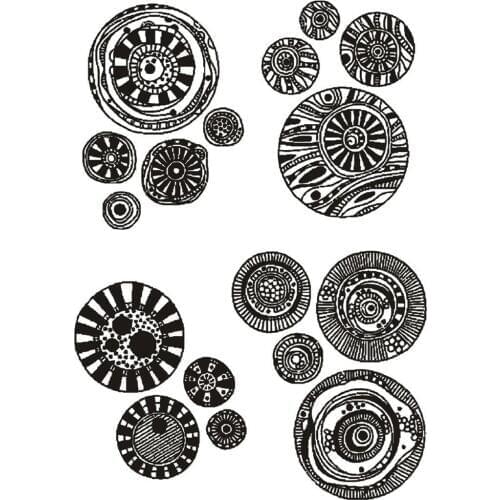 Background clear Silicone Rubber Stamp for DIY scrapbooking/photo album Decorative craft E10