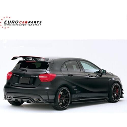 GT rear wing for A Class W176 A180 A260 A45 carbon fiber GT rear spoiler