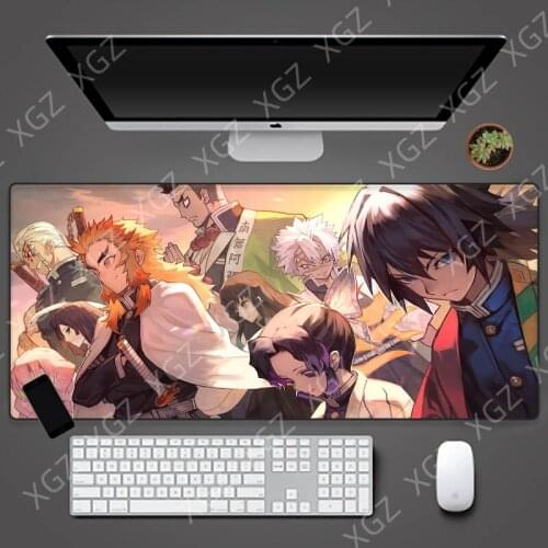 XGZ Good Quality Anime Boy Mouse Pad Gaming Accessories Pad Computer Keyboard Desk Mat Waterproof Anti-slip Household Carpet Pad