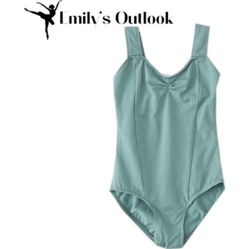 Big Girl’s Leotard Ballet Cut Tank One Piece Camisole Bodysuit Dancewear Costume Mocha Color Cheap
