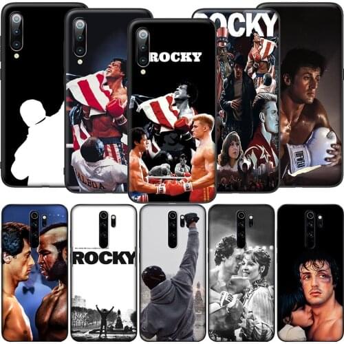 GX199 Rocky Balboa Soft Silicone Case for Redmi Note 4X 5 5A Prime 6 6A 7 7A 8 8A 8T 9 9A 9C 9S Pro Lite