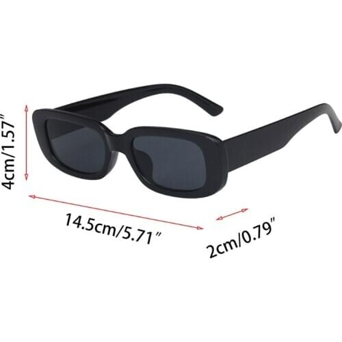2021 New Unisex Square Fashion Vintage Sunglasses UV Protection Eyewear Shade Eyeglasses