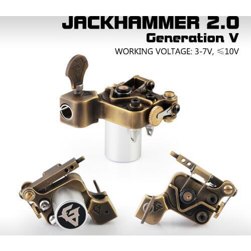 Original JACKHAMMER Rotary Tattoo Machine Gen2
