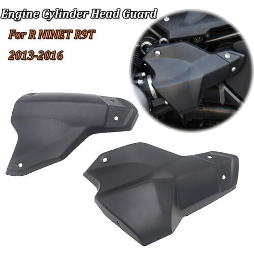 Motorcycle Dust Injection Engine Cylinder Head Guard Cover Protector Matte Black For BMW R NINET R9T R 9 T 2013-2016