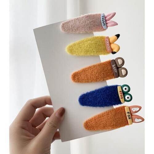 Cute Cartoon Hair Pins For Girls Toddler Kids Hair Clip Baby Clips Hair Styling Tools Hairgrips Barrettes Hairpin Headdress