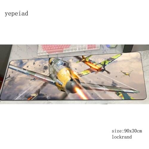 War thunder mouse pad gamer Gift mousepad 90x30cm rubber desk mat Personality gaming accessories pc game keyboard mats oversized