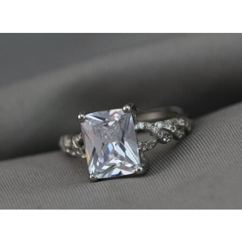 Fashion 925 Sterling Silver Color Ring Wedding Rings For Women Fine Jewelry Knuckle Rings Free Shipping Jz066