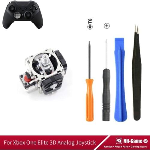 1pcs Free Shipping 3D Analog Stick For Xbox One Elite Series 2 Game Joystick Sensor Module Rocker Potentiometer Thumbstick