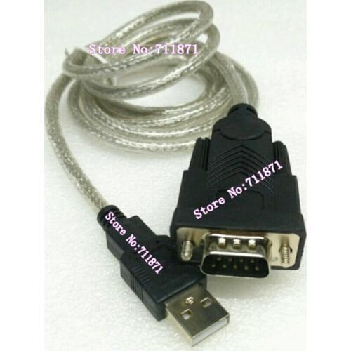 150cm Built-in PL2303 chip USB2.0 DB9 serial Cable line USB2 USB 2.0 to 9P Rs232 Line USB to DB9 RS-232 serial Cable wire cord