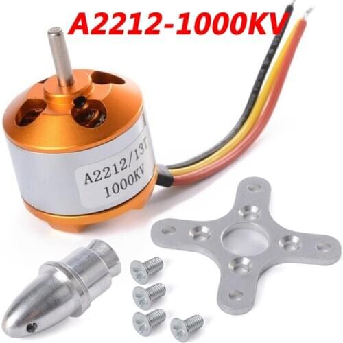 5/10Set A2212-1000KV Brushless Electronic ESC Governor 60A RC motor Brushless Motor for RC Helicopter Aircraft Plane Accessory