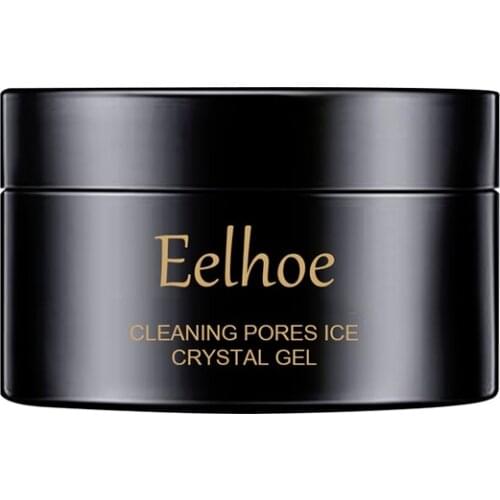 60ml Crystal Vacuum Face Deep Cleansing Gel Facial Skin Cleanser Anti Acne Blemishes Control Oil Nourish Skin Pore Minimizer