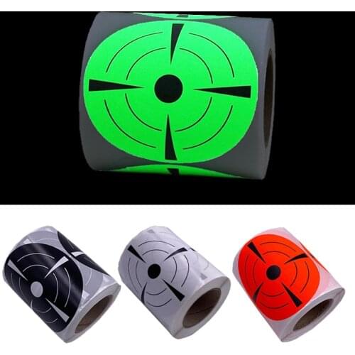 7.62cm 200pcs Arisoft Shooting Target Adhesive Shoot Targets Sticker For BB Paintball Slingshot Gun Archery Practice Accessories