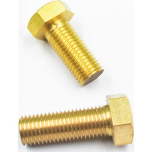 8pcs M5 brass hex screw bolts home decoration bolts screws 30mm-50mm length
