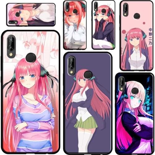 Nakano Nino Gotoubun no Hanayome For Huawei Nova 5T Mate 20 Lite P Smart 2019 2021 Case For Huawei P30 P40 Lite P10 P20 Pro