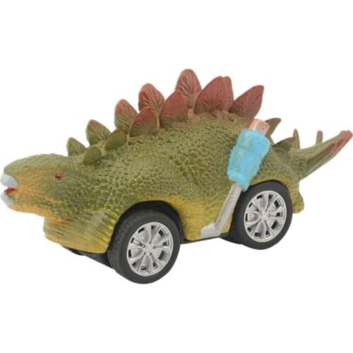 Kid Simulation Inertial Dinosaur Car Sliding Toy Car Mini Animal Racing Model Toy for 3 Year Olds Boy