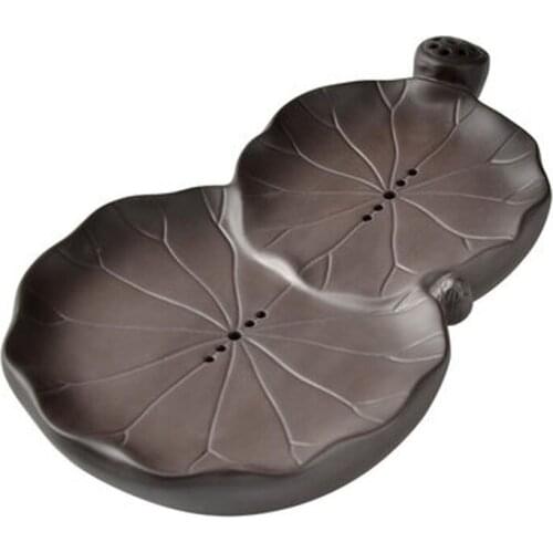 Chinese Kung Fu tea tray Zisha tea sea pots creative modern style ceramic tea sets dry bubble plate water storage mini