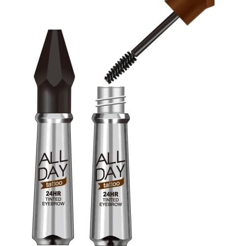 Best Seller! Durable four-color music flower design eyebrow glue waterproof non-decolorization instant dry