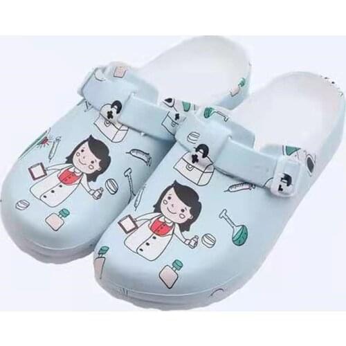 Medical shoes women nurse Work slippers EVA laboratory doctor clogs Non-slip Nurse Surgical Shoes dentist nurse accessories