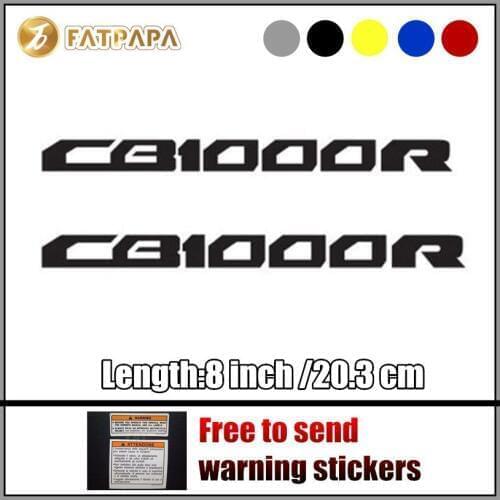 Motorcycle bike Fuel tank Wheels Fairing notebook Luggage helmet MOTO Sticker decals For HONDA CB1000R CB 1000R