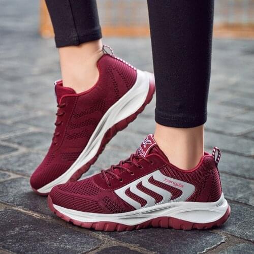 Men Sneakers Sport Soft Breathable Mesh Comfortable Cushioning Outdoor Non-slip Wear-resistant Running Shoes for Men