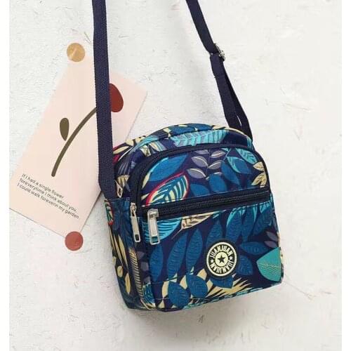 New fabric messenger bag coin purse mini womens mobile phone bag Storage Bag