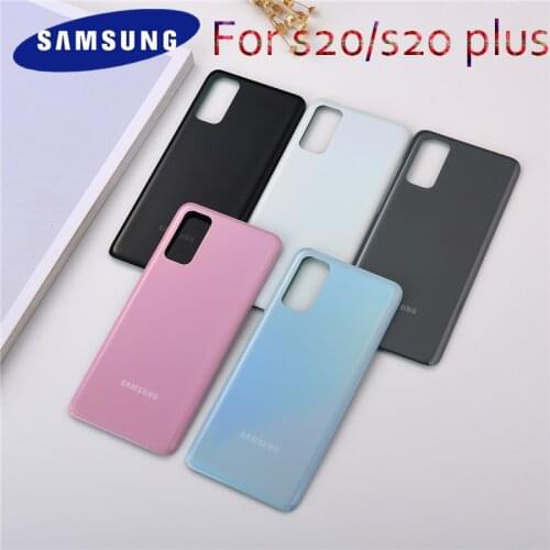Original Samsung S20 s20 Plus Glass Back Hosing Cover Battery Shell Rear Door Replacement Back Case For samsungGalaxy 8K S20Plus