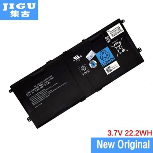 JIGU SGPBP03 Original Laptop Battery For SONY Xperia Tablet 3.7V 6000MAH For Tablet PC Battery