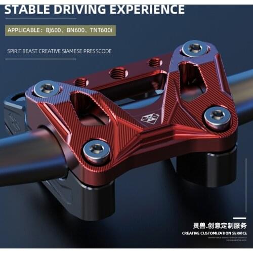 BJ600GS handle pressing code refitting suitable for benelli bn600 handlebar fixed pressing block handle upper cover QJ600GS-3A