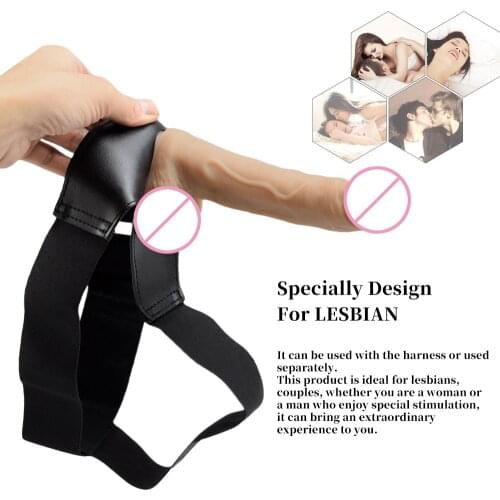 Strapon Realistic Dildo Pants for Men Women Strap On Double Dildos Penis Vibrator Harness Belt Erotic Panties Anal Plug Sex Toys