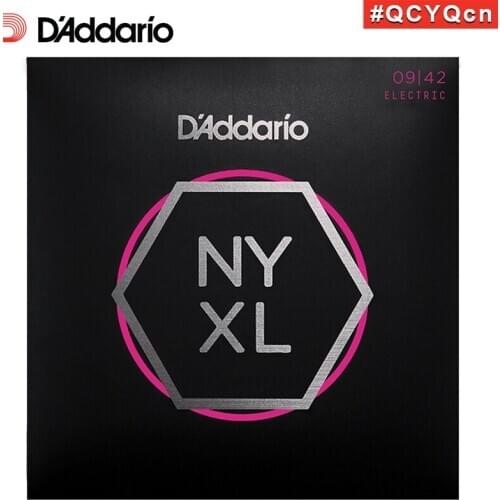 D'Addario Daddario NYXL0942 American Made Nickel Wound Electric Guitar Strings, Super Light, 9-42