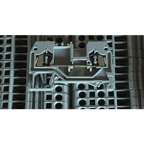 [VK] High quality copper ST-2.5 spring terminals YST-2.5 self-locking type terminal row of flame retardant