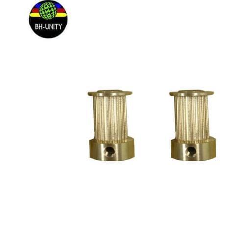 Top quality eoc solvent prtiner spare parts wit color inkjet printer motor pully for sale