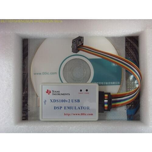 00IC XDS100V2 USB2.0 TI DSP ARM CCS4 CCS5 CCS6 WIN7 WIN8