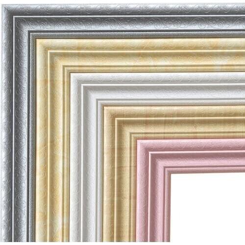 1Pcs Home 3D Self-adhesive Decorative Wall Molding Skirting Line Mural Border Waterproof Sticker Background Wallpaper Stickers