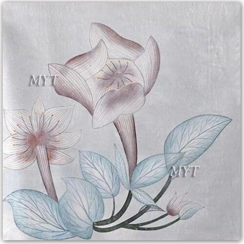 100% Hand-painted Tulip Flower Oil Painting Modern Canvas Wall Art Paintings Picture Acrylic Artwork Wall Hangings For Room
