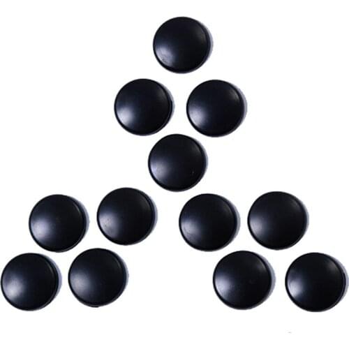 12Pc Car Door Lock Screw Protector Cover Anti-Rust Screws Cap Stickers For Peugeot 206 207 208 301 307 308 407 2008 3008 4008